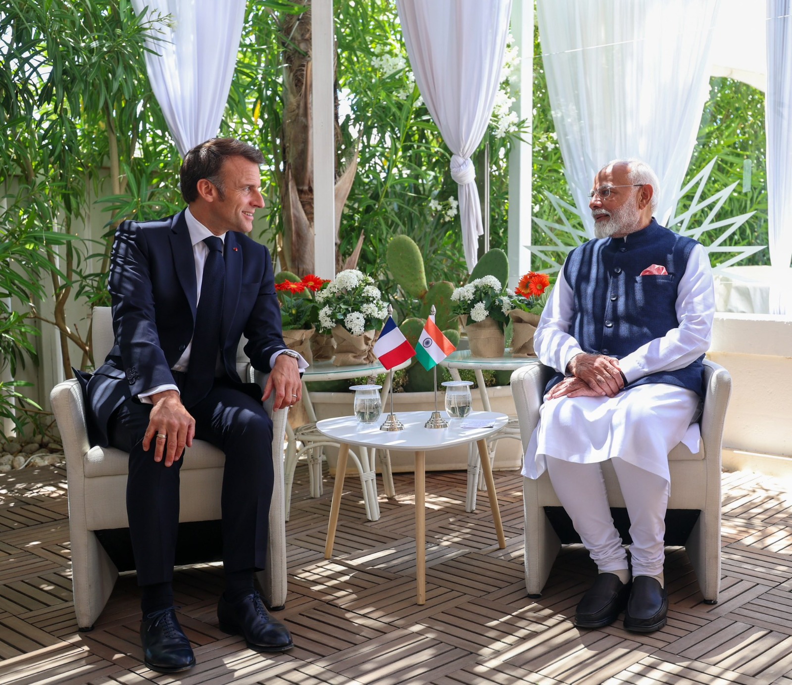 PM Modi & French President